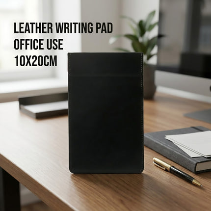 Faux Leather Bill Receipt Holder Clip Set of 6 Magnetic Waterproof Menu Pad