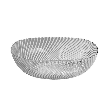 Clear PET Fruit Snack Bowls 12 Pack 2 Pattern Set
