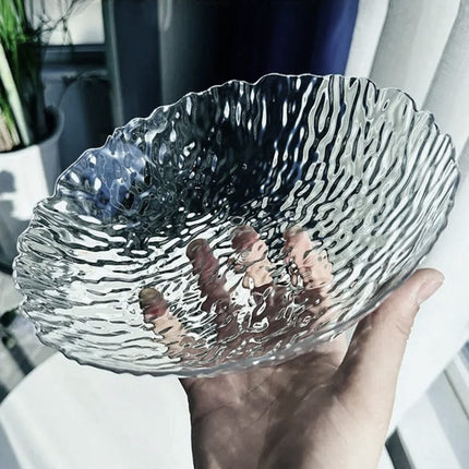 Clear PET Fruit Snack Bowls 12 Pack 2 Pattern Set