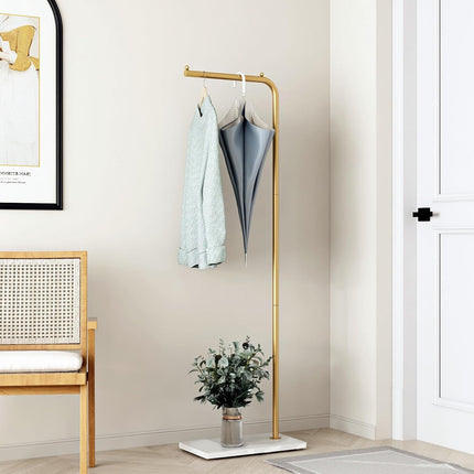 Modern Metal Clothes Rack Space Saving Standing Garment Hanger for Home Bedroom