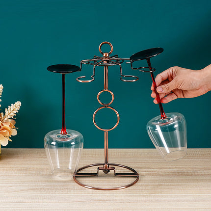 Wine Glass Rack Countertop Freestanding Stemware Rack Wine Glass Stand Racks