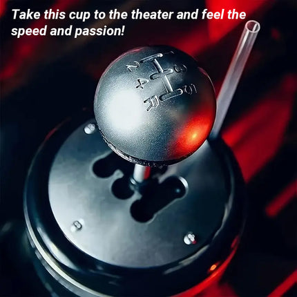 Stainless Steel Large Capacity Car Cup with Straw Drinking Cup Travel Mug