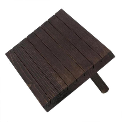 Wooden Earrings and Studs Display Rack Jewellery Organizer Stand 7 Slots Storage