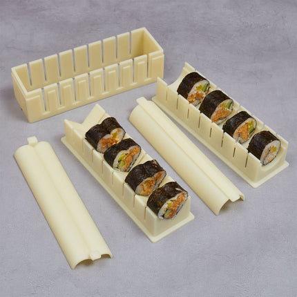 11PCS Sushi Making Tool Set Durable Easy to Use Food-Grade for Home Party Use
