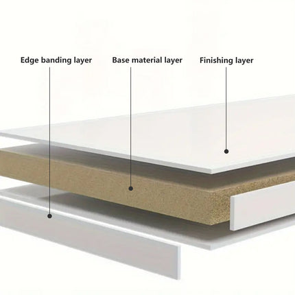 Mobile Adjustable Height Computer Desk Study Table for Home Office Space Saving