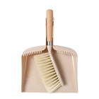 Wooden Handle Mini Brush and Dustpan Set for Desktop Cleanup Small Sweeper Set