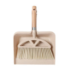 Wooden Handle Mini Brush and Dustpan Set for Desktop Cleanup Small Sweeper Set