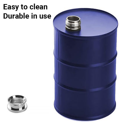 750ml Camping Wine Pot Cylindrical Stainless Steel Outdoor Wine Pot Flask