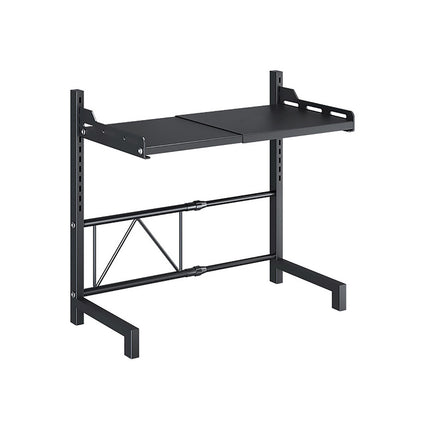 2/3Tier Microwave Oven Stand Rack Shelf Condiment Kitchen Holder Cabinet Storage