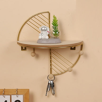 Wall Mounted Storage Rack Metal Shelf Easy Installation Durable Space Saving