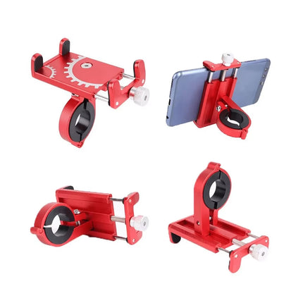 Bicycle Aluminum Fixed Phone Mount Shockproof Universal Sturdy Durable Holder