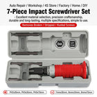7 Piece Impact Screwdriver Set for Stripped Screws