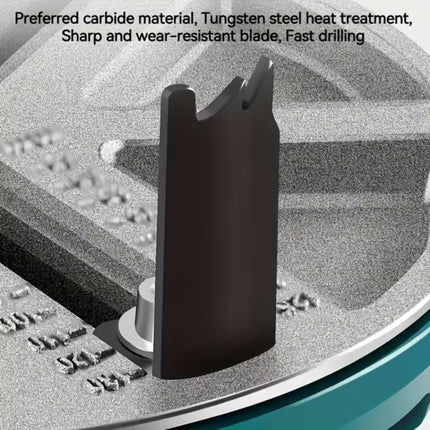 Adjustable Hole Saw Kit 45 to 130mm Drill Attachment