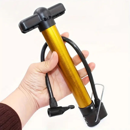 Mini Portable Bicycle Basketball Pump Air Pump for Sports Balls Bike Inflator