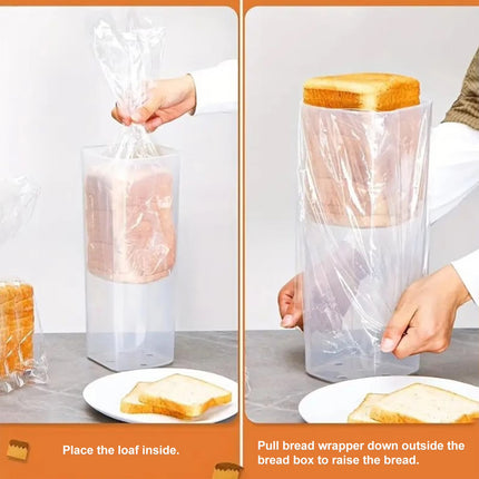 Bread Keeper Loaf Bread Storage Container Bread Box Bread Dispenser Bread Bin