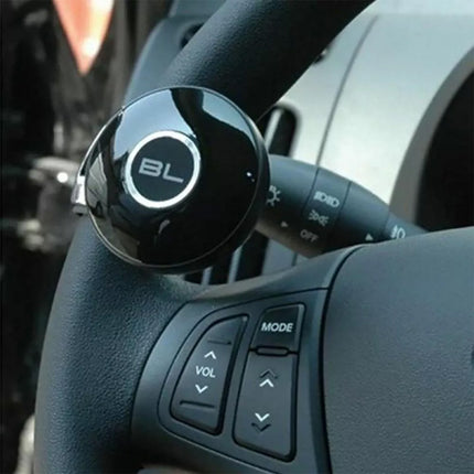 Universal Black Metal Steering Wheel Car Accessories Helper Grip Spinner Knob