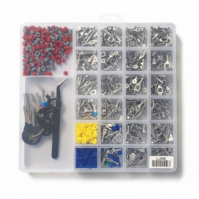 660PCS Automotive Connector Pin Crimping Terminals Set for Car Truck Motorcycle