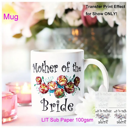 100 Sheets A4 Thermal Transfer Paper Premium Quality High Speed Quick Dry