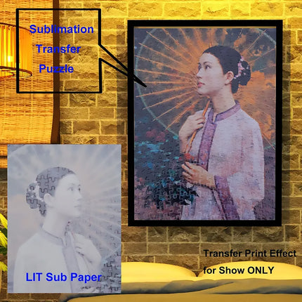 100 Sheets A4 Thermal Transfer Paper Premium Quality High Speed Quick Dry