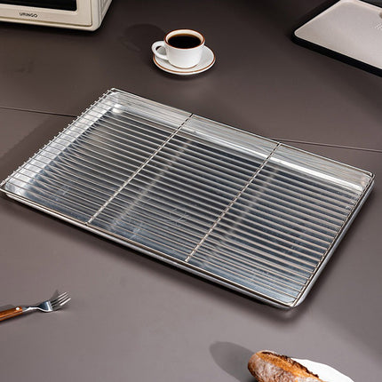 304 Stainless Steel Cooling Grill Rack 60x40cm