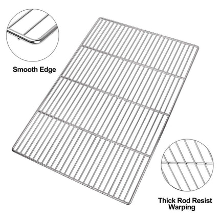 304 Stainless Steel Cooling Grill Rack 60x40cm