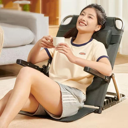 Adjustable Backrest Folding Bed Sit up Rest with Armrest 40-90 Degree Angle