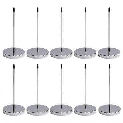 Stainless Steel Bill Receipt Spike Holder Set of 10 Order Ticket Organiser