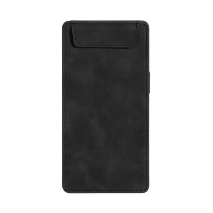 Black Faux Leather Menu Bill Holders A6 8 Pack