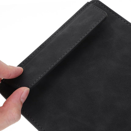 Black Faux Leather Menu Bill Holders A6 8 Pack