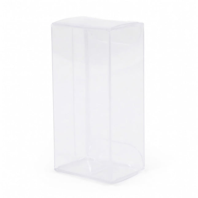 Clear Plastic Display Boxes with Lids 100 Pack