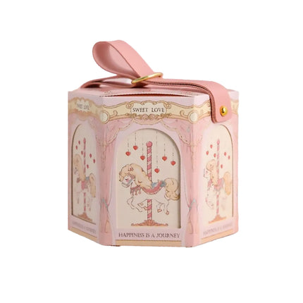 Carousel Hexagon Favour Boxes 20 Pack 3 Colours