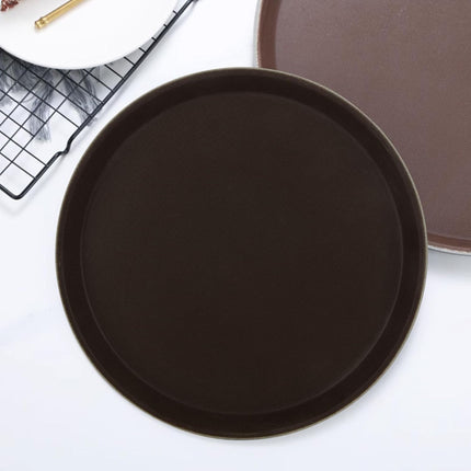 Non Slip Round Serving Trays 2 Pack 28cm