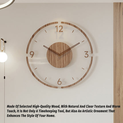 Creative Silent Wall Clock for Living Room Non Ticking Durable Home Decor