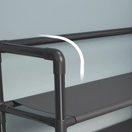 Combined Hat Shoe Coat Rack All in One Entryway Shoe Stand Clothes Hanger