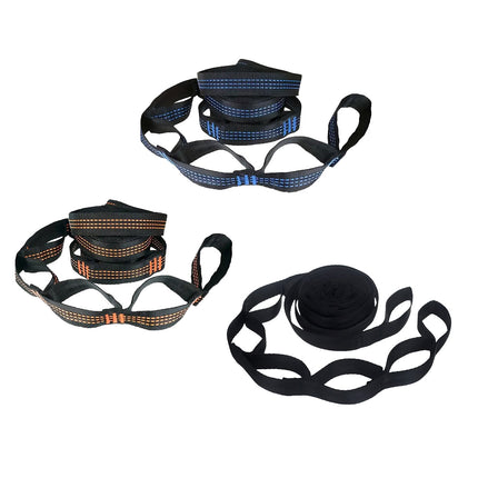 2PCS Hammock Straps Adjustable Sturdy Durable for Camping Hiking Outdoor Use