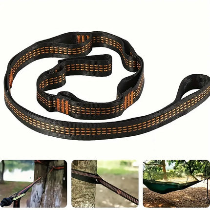 2PCS Hammock Straps Adjustable Sturdy Durable for Camping Hiking Outdoor Use