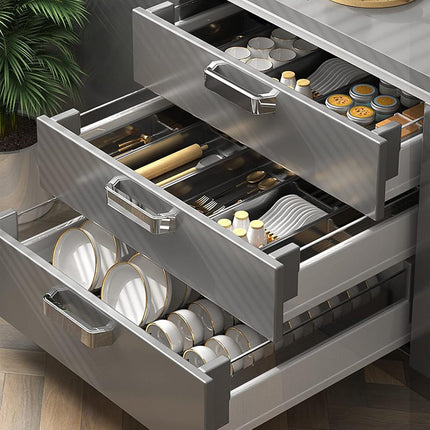 Kitchen Cabinet Drawer Cutlery Tray Utensil Organiser Insert Divider Storage