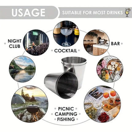 Portable Stainless Steel Wine Pot Small Outdoor Wine Bottle Wine Flask