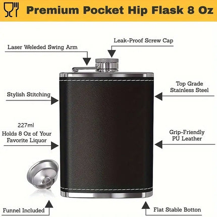 Portable Stainless Steel Wine Pot Small Outdoor Wine Bottle Wine Flask