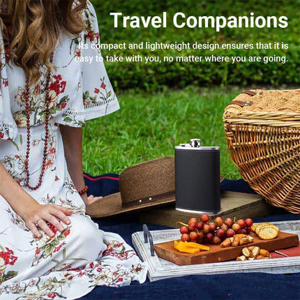 Portable Stainless Steel Wine Pot Small Outdoor Wine Bottle Wine Flask