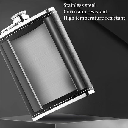 Portable Stainless Steel Wine Pot Small Outdoor Wine Bottle Wine Flask