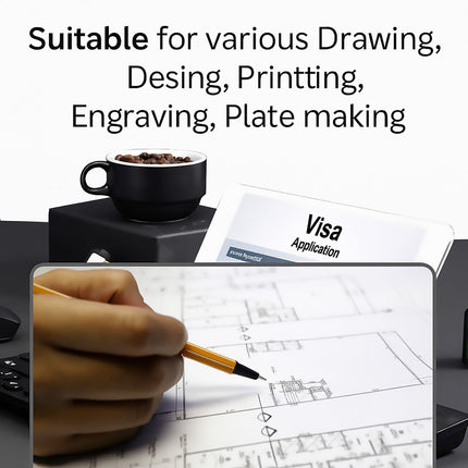 A1 Engineering Drawing Paper Rolls 80gsm 61cm x 50m for Architects Students Use
