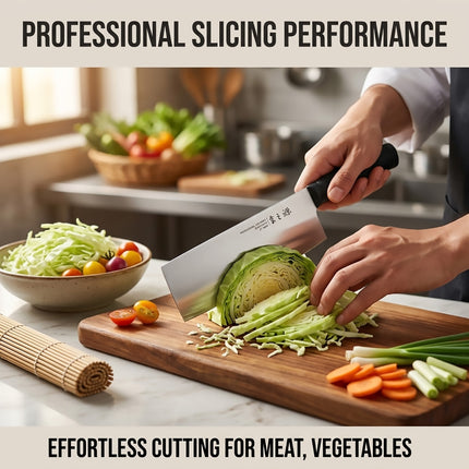 Stainless Steel Slicing Kitchen Knife 315mm Blade