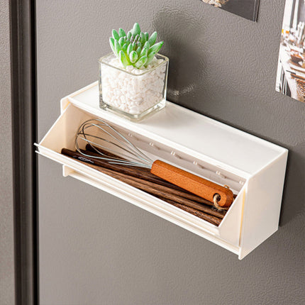 Wall Mount Flip Divider Storage Boxes 3 Pack Mix