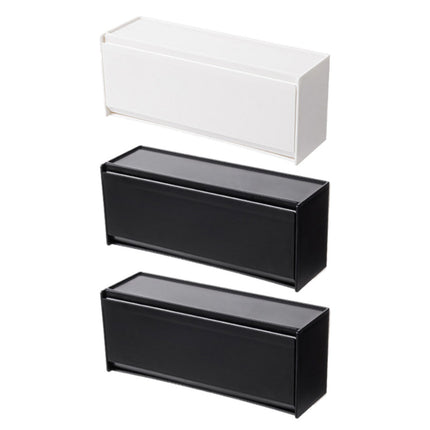 Wall Mount Flip Divider Storage Boxes 3 Pack Mix
