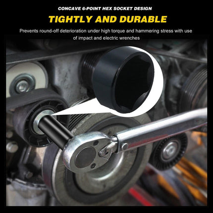 10pcs 8-24mm Impact Socket Set Metric Imperial Drive Air Garage Deep