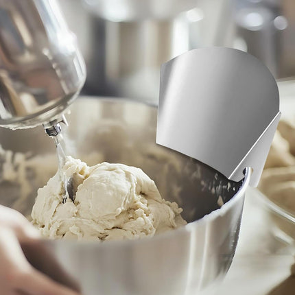 Stainless Steel Chef Machine Pouring Accessories Trough Protective Cover Set