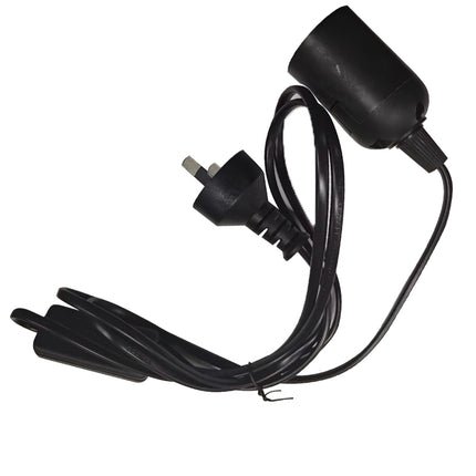 E27 Cable Cord With Switch AU Plug Pendant Lamp Base Light Bulb Holder Socket