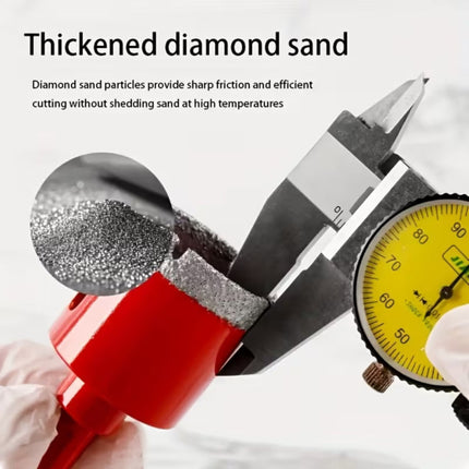 12 Piece Diamond Hole Saw Set 6mm to 35mm Glass Marble