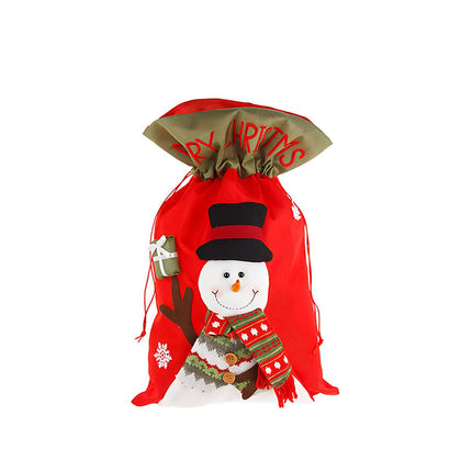 Christmas Large Jumbo Felt Santa Sack Children Xmas Gifts Candy Stocking Bag